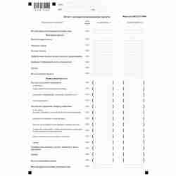 Форма "Бухгалтерская (финансовая) отчетность" (КНД 0710099). Отчет о целевом использовании средств. Стр. 20