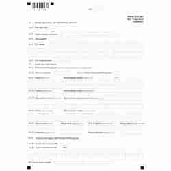 Форма №Р12001 "Заявление о государственной регистрации юридического лица, создаваемого путем реорганизации" (КНД 1111505). Лист З "Сведения об управляющей организации". Стр. 3