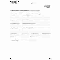 Форма №Р12001 "Заявление о государственной регистрации юридического лица, создаваемого путем реорганизации" (КНД 1111505). Лист И "Сведения об управляющем". Стр. 2