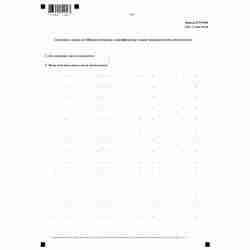 Форма №Р18001 "Заявление о внесении сведений о юридическом лице в Единый государственный реестр юридических лиц" (КНД 1111530). Лист З "Сведения о кодах по Общероссийскому классификатору видов экономической деятельности"