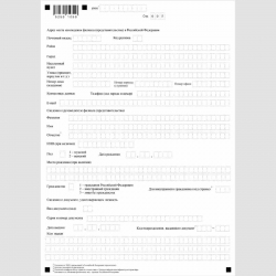 Форма КНД 1113025 "Заявление международной организации, иностранной некоммерческой неправительственной организации о постановке на учет в налоговом органе" (Форма №11НМ-Учет) . Стр. 5