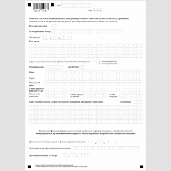 Форма КНД 1113025 "Заявление международной организации, иностранной некоммерческой неправительственной организации о постановке на учет в налоговом органе" (Форма №11НМ-Учет) . Стр. 6