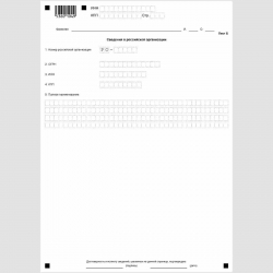 Форма КНД 1120411 "Уведомление об участии в иностранных организациях (об учреждении иностранных структур без образования юридического лица)" (Форма №У-ИО) . Лист Б