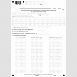 Форма КНД 1120411 "Уведомление об участии в иностранных организациях (об учреждении иностранных структур без образования юридического лица)" (Форма №У-ИО)  Лист Г