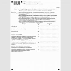 Форма КНД 1151006 "Налоговая декларация по налогу на прибыль организаций". Лист 04