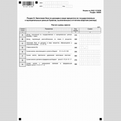 Форма КНД 1151038 "Налоговая декларация по налогу на прибыль иностранной организации". Стр. 16