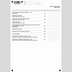 Форма КНД 1151038 "Налоговая декларация по налогу на прибыль иностранной организации". Стр. 20