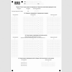 Форма КНД 1151089 "Налоговая декларация по акцизам на автомобильный бензин, дизельное топливо, моторные масла для дизельных и (или) карбюраторных (инжекторных) двигателей, прямогонный бензин, средние дистилляты, бензол, параксилол, ортоксилол, авиационный