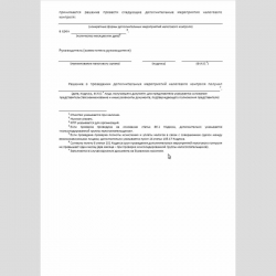 Форма КНД 1165019 "Решение о проведении дополнительных мероприятий налогового контроля". Стр. 2