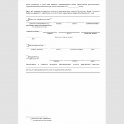 Форма "Заявление о корректировке сведений о суммах дополнительных страховых взносов на накопительную пенсию, взносов работодателя, взносов на софинансирование формирования пенсионных накоплений и дохода от их инвестирования". Стр. 2