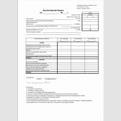 Упрощенная форма "Бухгалтерский баланс" (ОКУД 0710001)