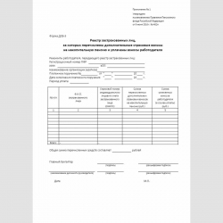 Форма "Реестр застрахованных лиц, за которых перечислены дополнительные страховые взносы на накопительную пенсию и уплачены взносы работодателя" (форма ДСВ-3)