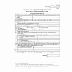 Форма №Р11001 "Заявление о государственной регистрации юридического лица при создании". Лист Е "Сведения о лице, имеющем право без доверенности действовать от имени юридического лица"