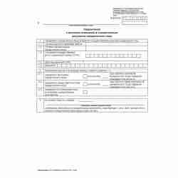 Форма №Р13002 "Уведомление о внесении изменений в учредительные документы юридического лица" (ред. 2006 г.)