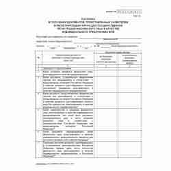 Форма №Р21001 "Заявление о государственной регистрации физического лица в качестве индивидуального предпринимателя". Лист Б